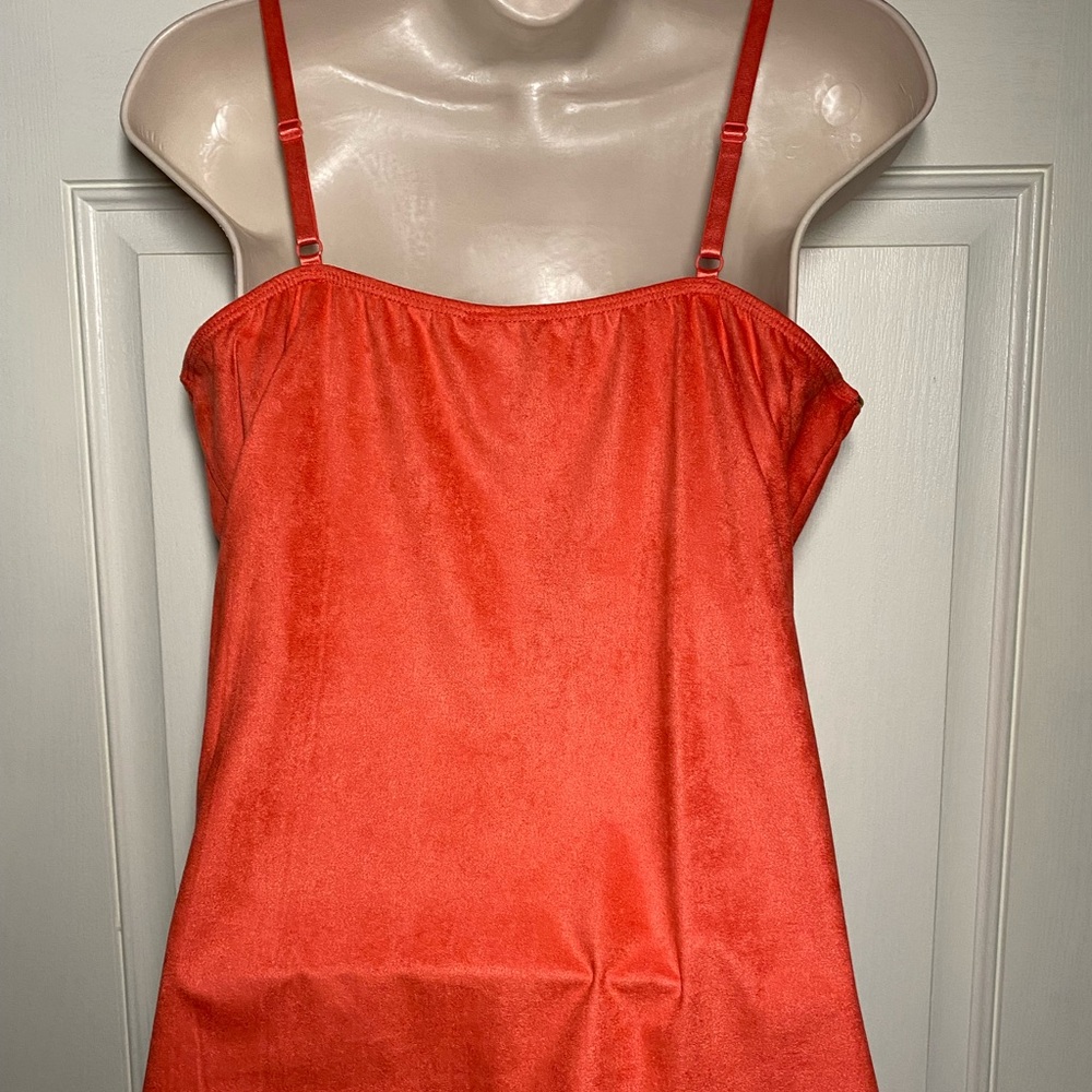 Vocal Orange Fringe with Gold Trim adjustable straps, soft feel and lightweight - Picture 7 of 10